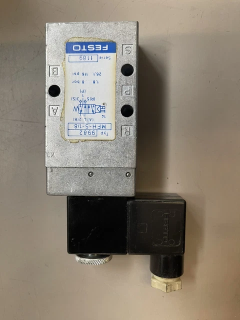 Elettrovalvola MFH 5 1/8 B 9982 MFH 5 1/4 6211 6420 19758 15901 (Size : MFH 5 1I4 6211