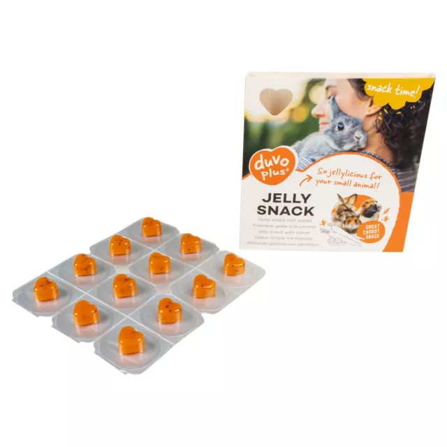 Duvo+ Gelee-Snack mit Karotten 1,2 g, Nagersnack, UVP 4,99 EUR, NEU