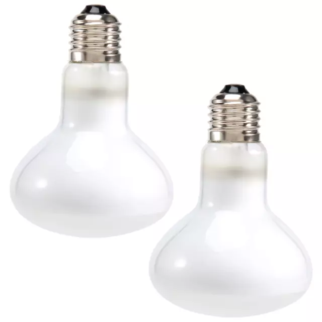 2 Pack Reptile Uvb Uva Heat Lamp Bulb For  Truly Sun-Like Bright9102