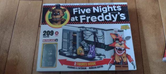 Five Nights at Freddy's Freddy Fazbear W/Parts & Service 25201 Construction  Set