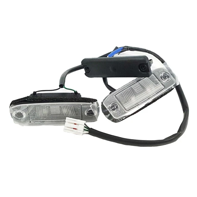 2 PièCes SéRies LED Feux De Plaque D'Immatriculation Pour 2 3 Eclipse 3 4 Galant Xpander I-MiEV