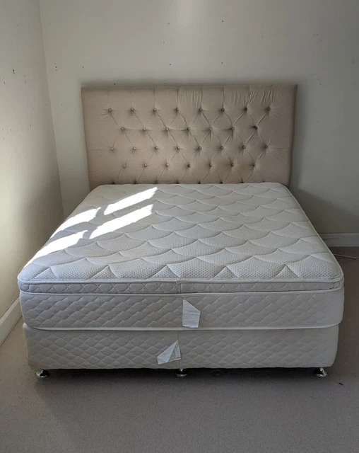 KING SIZED DOUBLE divan bed with mattress used £10.00 PicClick UK