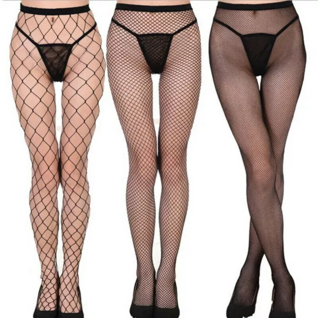 Sexy Black Women Lady Fishnet Net Pattern Burlesque Hoise Pantyhose Tights