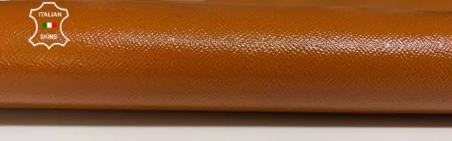 PATENTE BRONCEADO EPSOM IMPRESIÓN TEXTURIZADA BRILLANTE Cuero Grueso Piel de Becerro 16""x23"" 1.6mm B5538