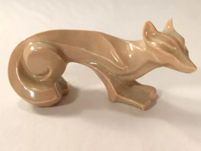 Stylized Fox, Ceramic Arts Studio #469, Mid Century Ceramic Figurine Stylized Fox, Ceramic Arts Studio #469, Mid Century Ceramic Figurine