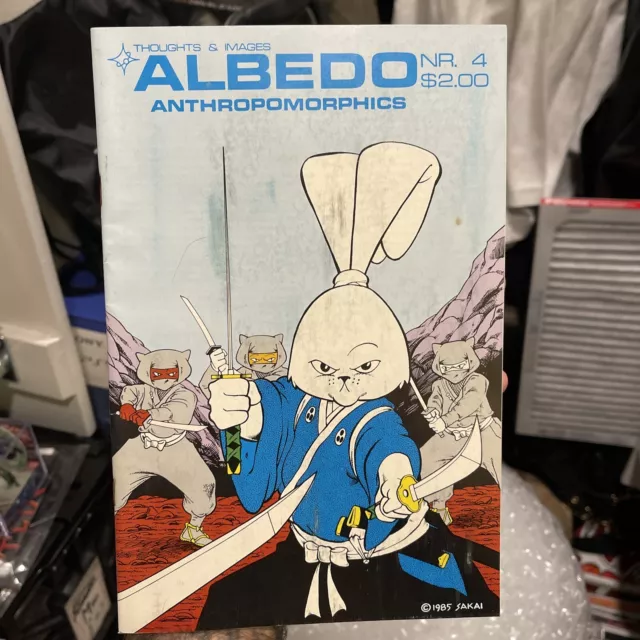 ALBEDO ANTHROPOMORPHICS #4 (1985) Usagi Yojimbo Stan Sakai