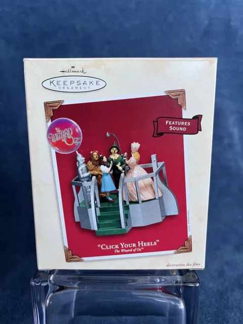 Hallmark Keepsake 2003 “Click Your Heels” The Wizard Of Oz- *READ*