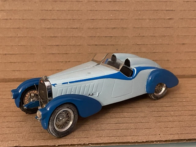 BUGATTI 55 Roadster 1932 Vroom A Monter 1/43 Unpainted Kit No Chromes