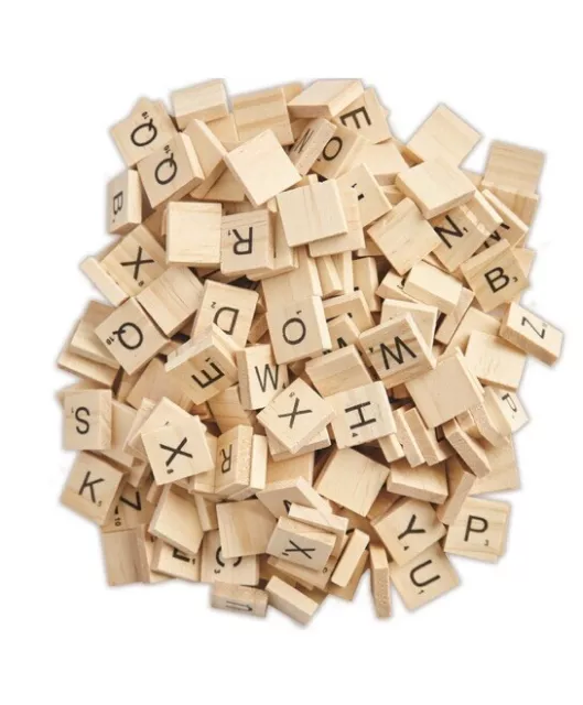 Wooden Scrabble Letters For Crafting