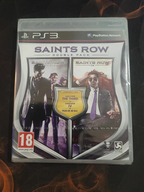 Jeu PS3 Saints Row Double Pack FR Pal - Double Pack Occasion Bon état