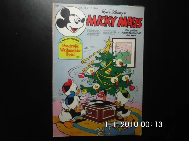 Walt Disneys Micky Maus - Heft 49 von 1980