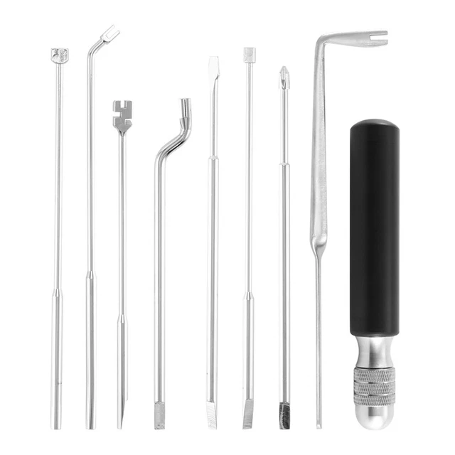 9Pcs Piano Tuning Repair Tool Piano Maintenance Tool for Piano String4691