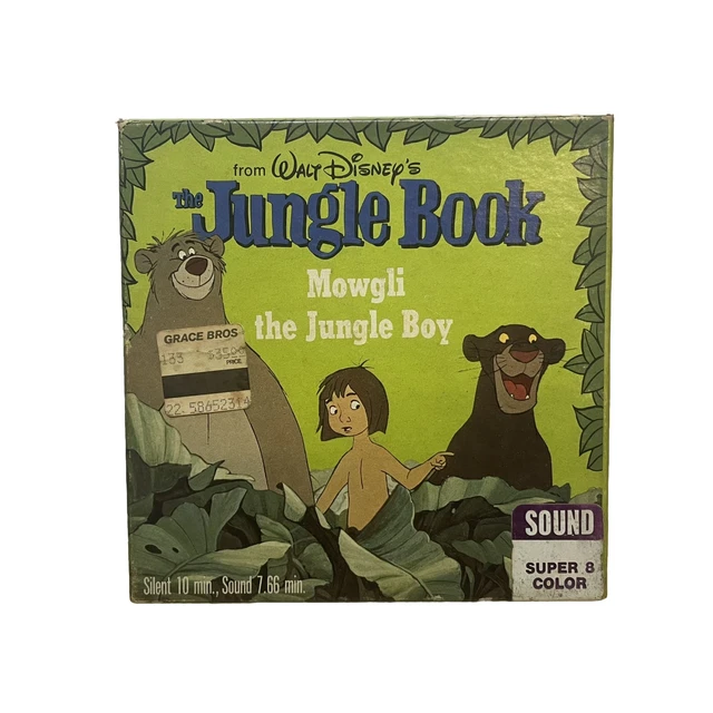 Mowgli The Jungle Boy - Disney Super 8 Colour Sound 8Mm Cine Film 200Ft