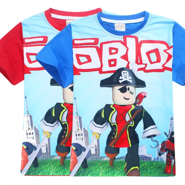 Roblox 005 Boys Girls Unisex Kid's T Shirt 100% Cotton AU Shop