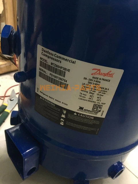 UN NUOVO compressore Danfoss Mtz80hp3bve