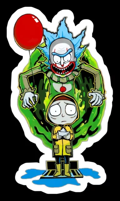 RICK AND MORTY Cartoon Laptop/Skateboard Stickers CHOOSE YOUR OWN $1.89 -  PicClick