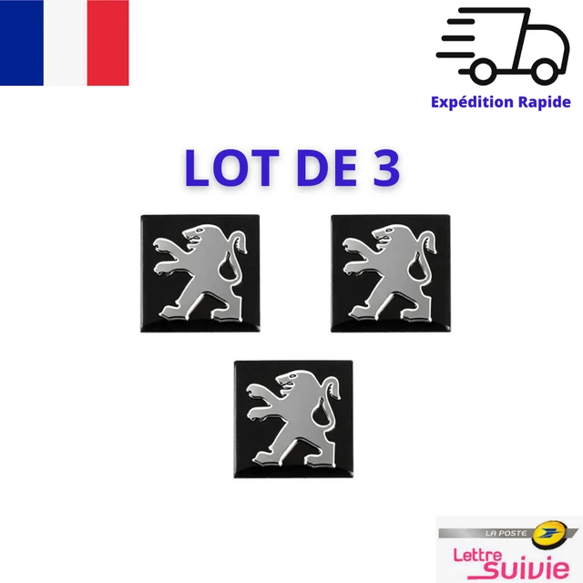 Autocollants Logo Citroën - Lot De 2, Dimensions 16x16 Mm - Pour Personnaliser Ta Voiture