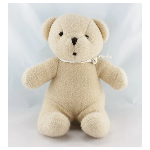 Doudou peluche ours beige OKAIDI - 14260
