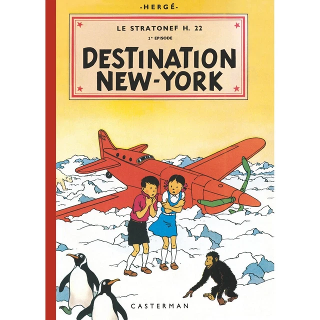 Album Jo, Zette and Jocko: Destination New-York fac-similé colours