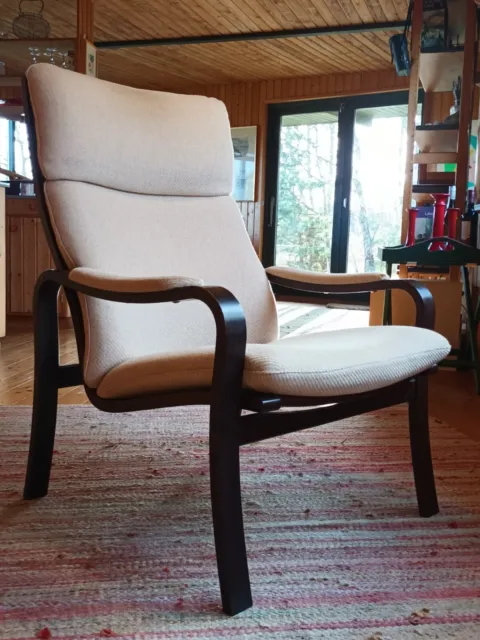Sessel Vintage Relaxsessel 60er Retro Easy Chair Danish Westnofa Mathsson Ära 19