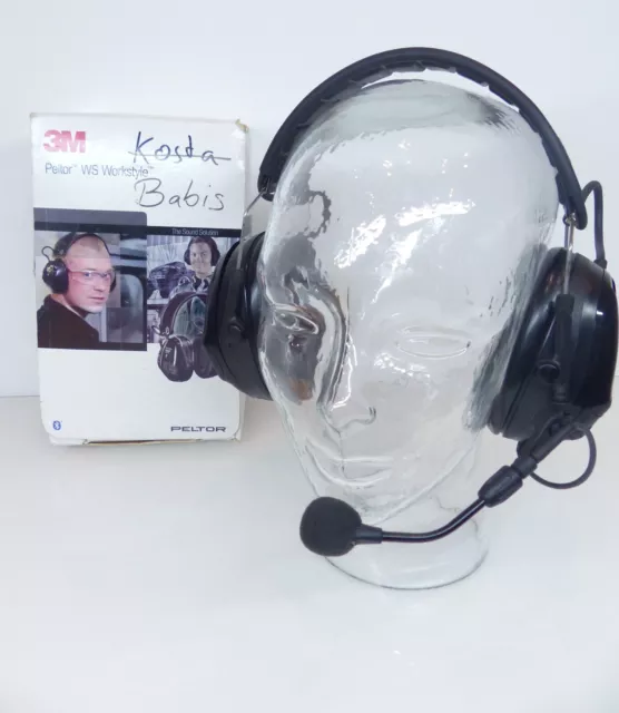 3M PELTOR WS Workstyle Headset Bluetooth Gehörschutz Kopfhörer im Karton #1 L