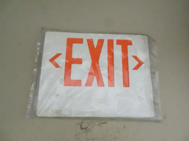 Plastic Exit Segno Viso Pannello, Signs