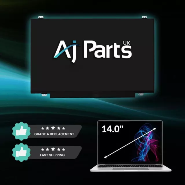 Compatible AUO 14.0" B140HAN03.3 H/W:0A F/W:1 FHD IPS LCD Display Laptop Screen