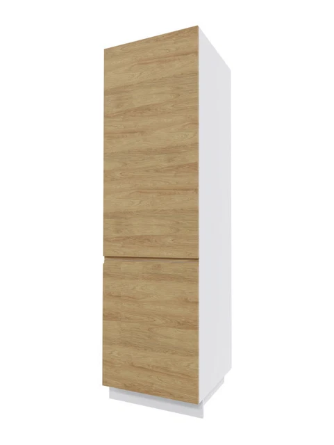 Armadio conversione frigorifero AZZO 60x59x207cm 2 ante maniglia colore a scelta (AZ-D1