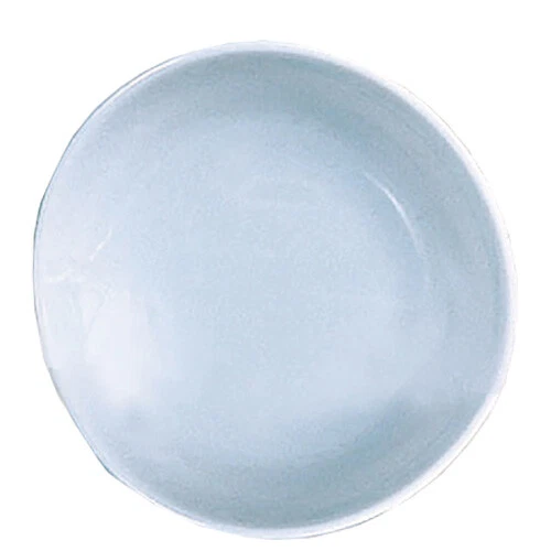 Thunder Group 1907 7-1/8" Diameter Blue Jade Pattern Melamine Plate - 1 Doz