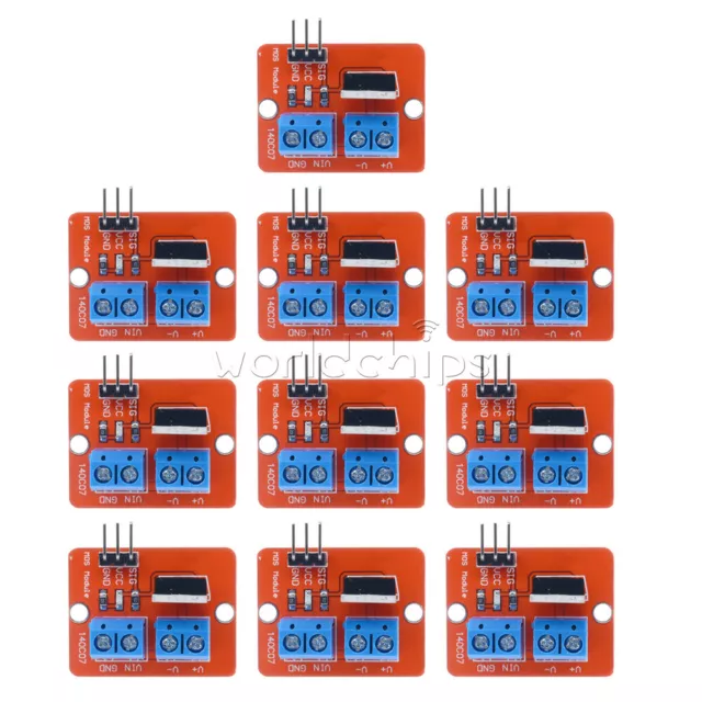 10PCS MOSF Button IRF520 MOSFET Driver Module For Arduino ARM Raspberry pi Board