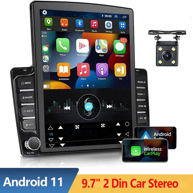 ANDROID 11.0 DOUBLE Din Car Stereo Wireless Apple Carplay Radio Gps