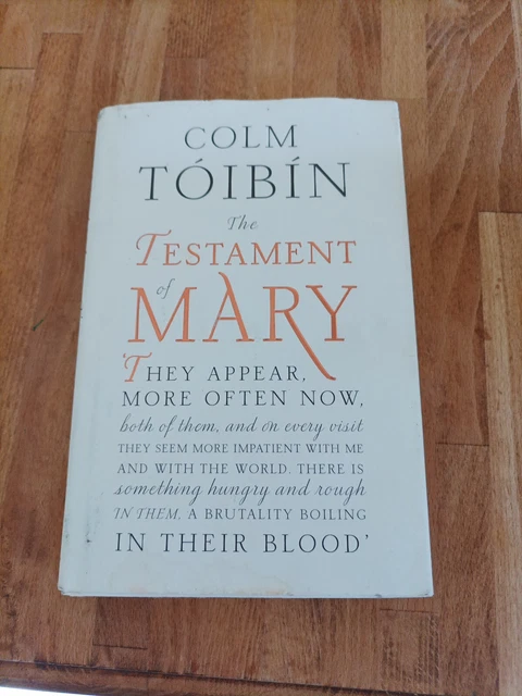 RARE COLM TOIBIN The Testament of Mary EUR 5,86 - PicClick FR