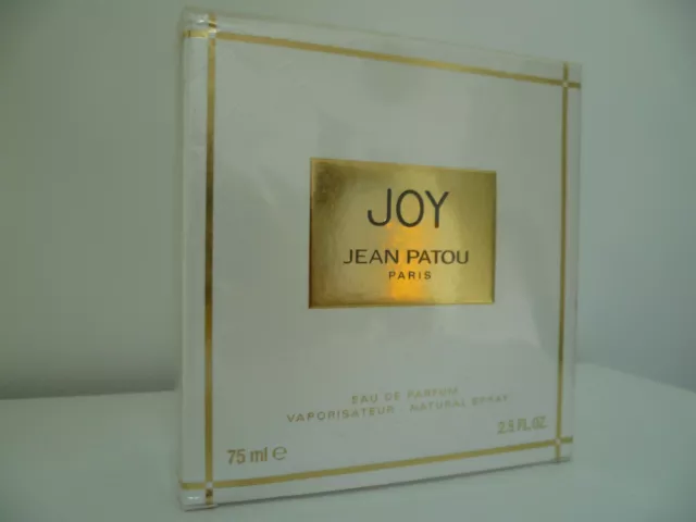 JEAN PATOU JOY EAU DE PARFUM 75ml neuf sous blister