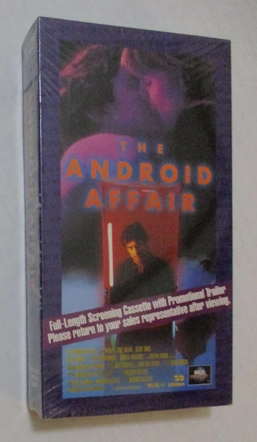THE ANDROID AFFAIR Promo Screener VHS Video Tape 1995 MCA Scifi Drama ...