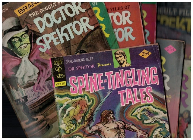 Occult Files Of Dr. Spektor 1, 2, 3, 4, 5, 6, 7, 10-17, 21, 22 (Owl), Spine-T #3
