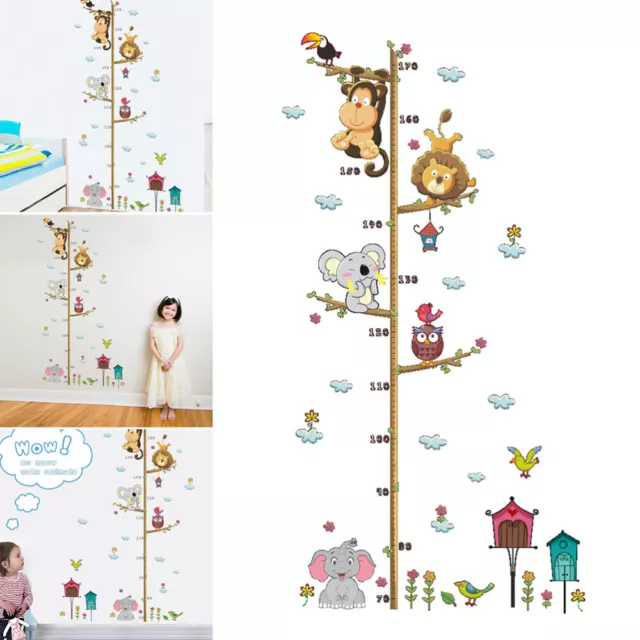 canvas growth chart Canvas Growth Chart Baby Height Chart Wallpaper Sticker