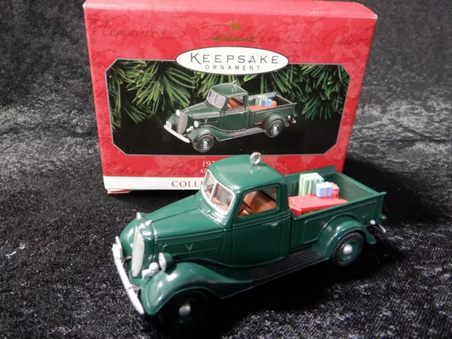 1998 Hallmark Ornament - All American Trucks - 1937 Ford V-8 Collector's Series