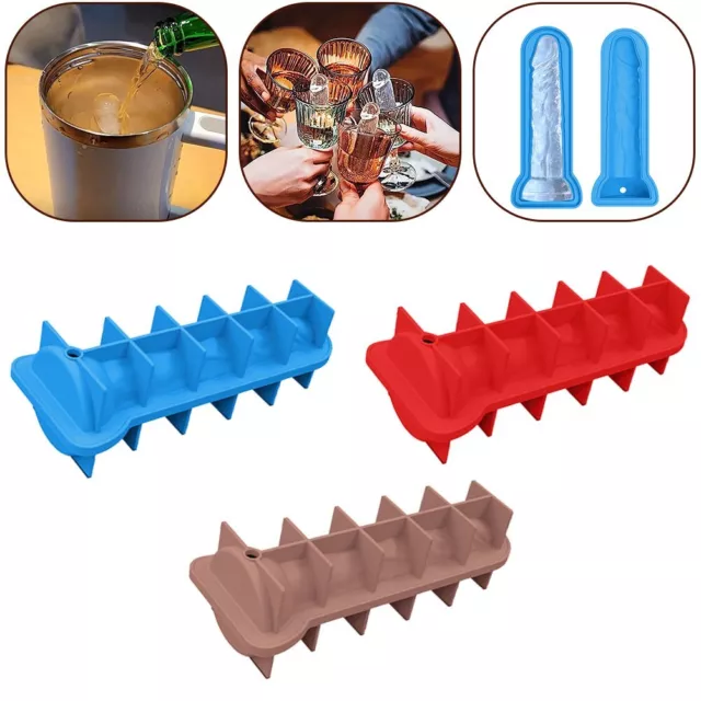 Whiskey Ice Cube Maker Creative Party Ice Tray with Extended Cooling Time