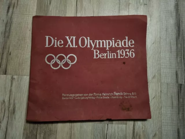 Album Die XI Olympiade Berlin 1936