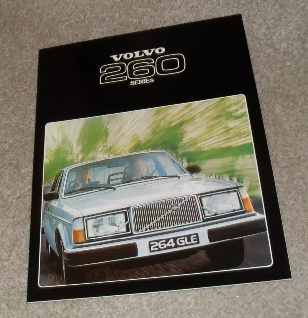 Volvo 260 Saloon & Estate Brochure 1978 - 264 GL 265 GL 264 GLE 265 GLE