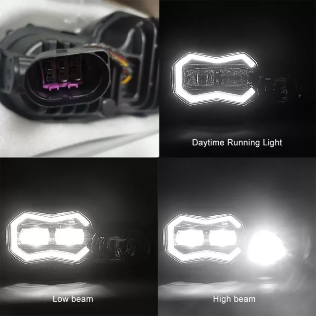 LED Headlights Assembly Front Light For BMW F800GS Adventure F800R F700GS F650GS