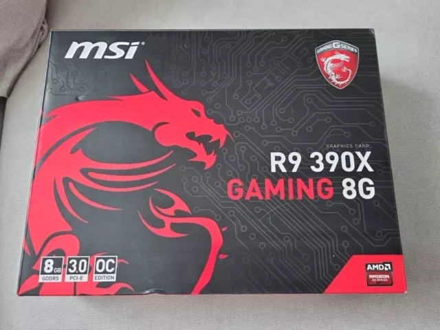 MSI AMD Radeon R9 390X Gaming - 8GB GDDR5 VRAM - Gaming Grafikkarte