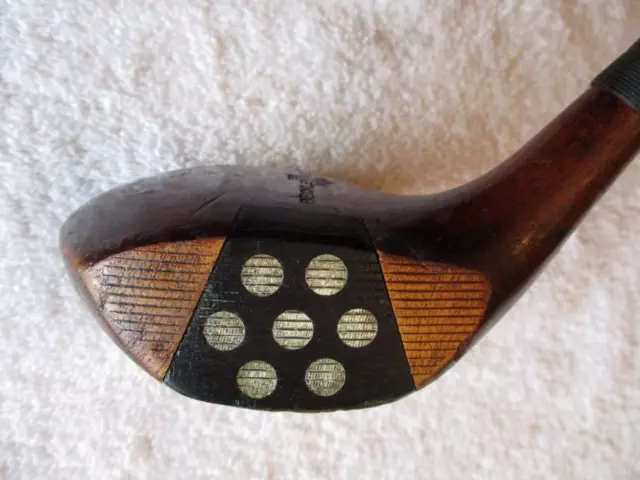 VINTAGE BECKLEY RALSTON PEAK LADIES WOOD BRASSIE FANCY FACE STEEL SHAFT club