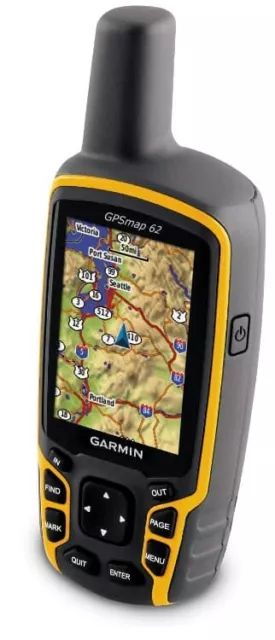 GPS portable de randonnée Garmin GPSMAP 62 Outdoor navigation