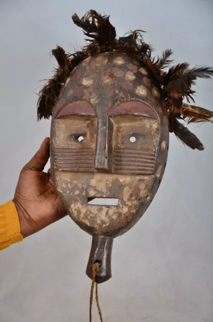 African tribal art ,Amazing BALI MASK KISANGANI Congo DRC