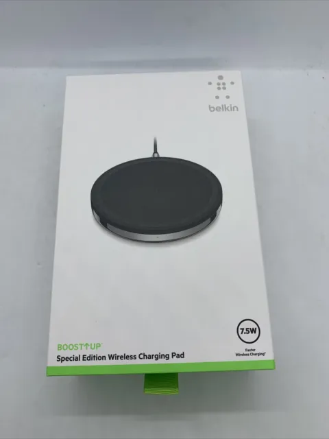 Belkin BOOST UP Special Edition 7.5W Wireless Charger Charging Pad Black Apple