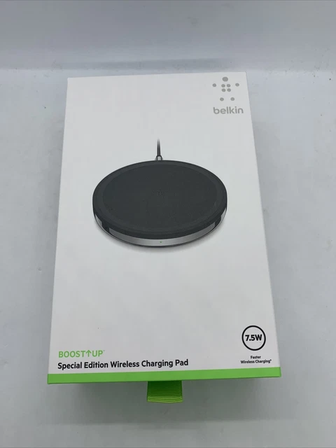 Belkin BOOST UP Special Edition 7.5W Wireless Charger Charging Pad Black Apple