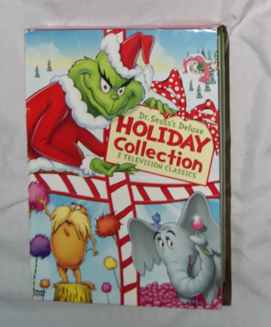 DR. SEUSS'S DELUXE Holiday Collection DVD Grinch stole Christmas Horton ...
