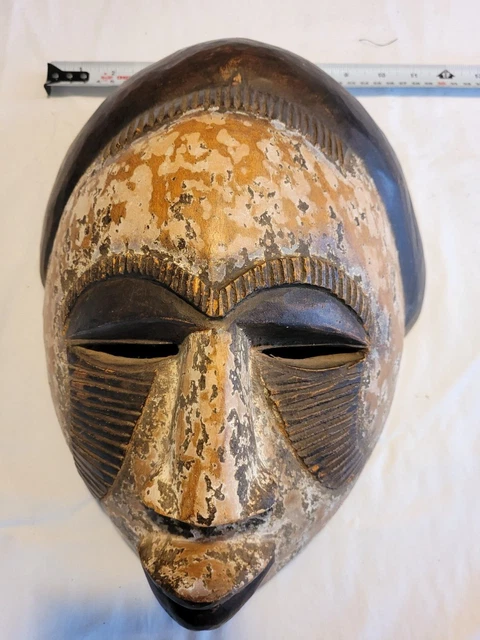 Vintage African Ceremonial Mask - Tribal Art 3