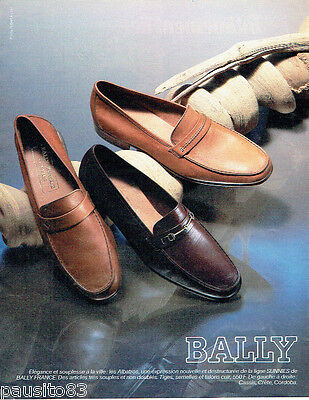 27895 BALLY Deanna chaussures Mocassins vintage T 40.5 